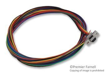Cable Assembly Coaxial 0.914m 26AWG 9 POS D-Sub PIN Crimp