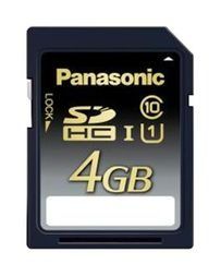 SDHC Card 4GB 1.8V/2.5V/3.3V Industrial Temp