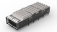 Connector Accessories QSFP Cage Assembly Nickel Plated Tray/Box