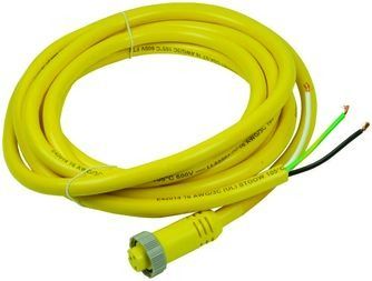 Cable Assembly PVC 3.657m 16AWG 3POS Circular F