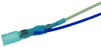 Cable Accessories Solder Sleeve Shield Terminator Cross-Linked Polyvinylidene Fluoride Transparent Blue