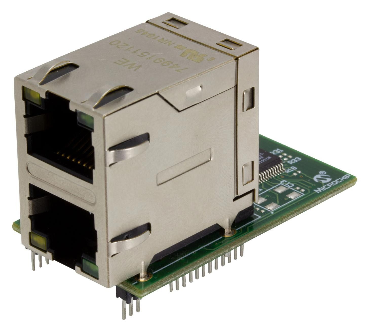 KSZ8863 Ethernet PHY Daughter Board for PIC32 Ethernet Starter Kit II