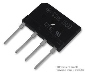 Diode Rectifier Bridge Single 800V 3.5A 4-Pin Case GSIB-5S Tube