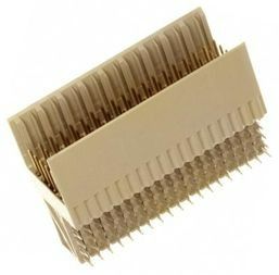 Conn Hard Metric PL 95 POS 2mm Solder RA Thru-Hole