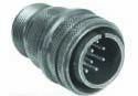 Conn MIL-C-5015 Circular PIN 35 POS Solder ST Cable Mount 35 Terminal 1 Port