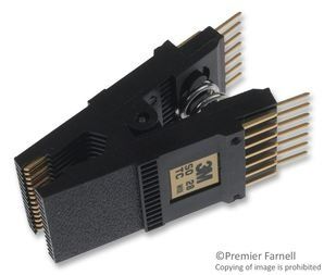 Conn SOIC Test Clip PIN 28 POS Solder ST SMD 1 Port