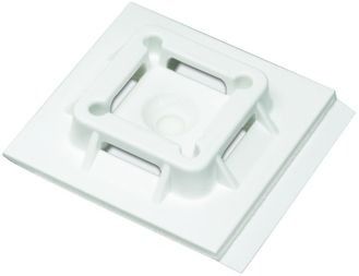 Cable Accessories Super Grip Adhesive Mount Nylon 6.6 White