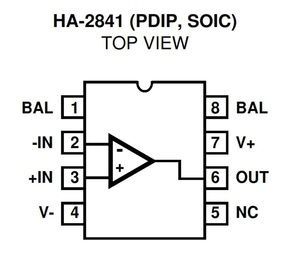 OP Amp Single Current Fdbk ±15V 8-Pin SOIC N