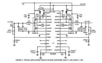 Soft Sw PWM Cntrlr 3-OUT PWM Controller 5V/12V 340KHz 28-Pin QFN EP T/R
