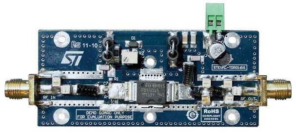 Evaluation Board Based On PD55015-E 30 W, 155 - 165 MHz