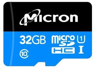 Flash Card 32G-byte MicroSD Card 3.3V Socket Mount