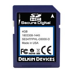 SD Card, D200 Series, SLC, 4GB, -40 ~ 85°C