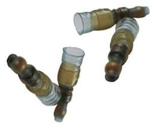 Cable Accessories Stub Splice Sealing Cross-Linked Polyvinylidene Fluoride Transparent Blue