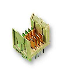Conn Backplane HDR 8Power POS 2mm Solder ST Thru-Hole