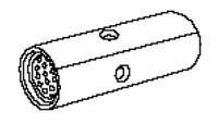 Splice Terminal 10-12AWG 20.29mm 6.55mm Tin Tape