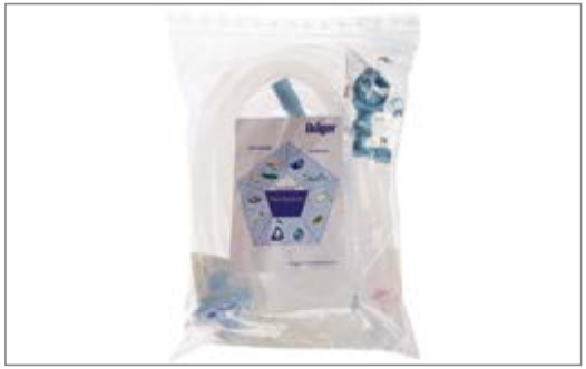 Комплект для инвазивной ИВЛ Pack2Go Evita с дыхательным контуром VentStar, базовый, + кювета, 10 шт. ,Drager