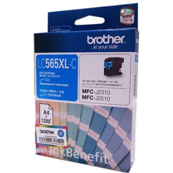 Картридж LC565XL-C для Brother MFC-J2310/2510 голубой