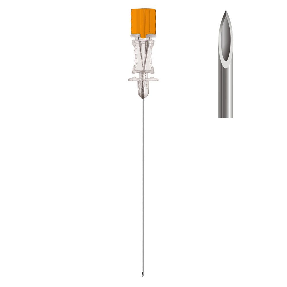 Игла спинальная Spinex Quincke с иглой-проводником, 25G/120 мм , Apexmed