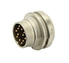 Conn Circular M 14 POS Solder ST Panel Mount 14 Terminal 1 Port