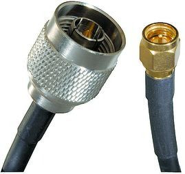 Cable Assembly Coaxial 0.61m SMA to Type N PL-PL