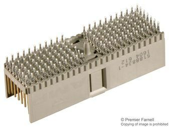 Conn Hard Metric M 154 POS 2mm Press Fit ST Thru-Hole