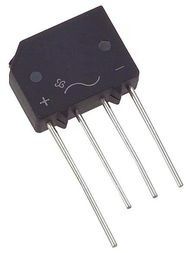 Diode Rectifier Bridge Single 600V 4A 4-Pin Case GBL Tube