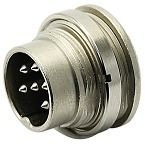 Conn Circular M 7 POS Solder ST Panel Mount 7 Terminal 1 Port