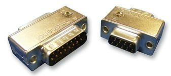 Conn Filtered D-Sub Adapter PIN/SKT 25/25 POS ST Panel Mount 1 Port
