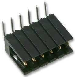 Conn Shrouded Header HDR 4 POS 2.54mm Solder RA Thru-Hole