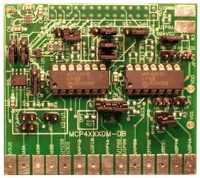 MCP4XX Digital Potentiometer Daughter Board