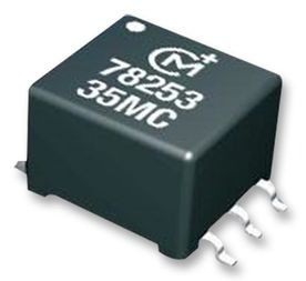 Pulse Transformer 1:1.31 4000VDC 0.6Ohm Prim. DCR 8pF 28Vus Surface Mount