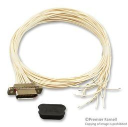 Cable Assembly Coaxial 0.457m 26AWG 21 POS D-Sub SKT Crimp