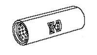 Splice Terminal 8-(10-12)AWG 30.35mm 8.33mm Tin