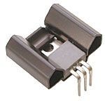 Heat Sink Passive TO-220 Two Side Clip 16.8°C/W Black Anodized