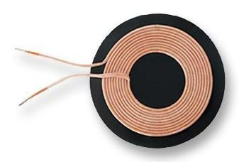 Ind Wireless Charging Transmitting or Receiving Coil 24uH 10% 100KHz 163Q-Factor 5.7A Radial Box