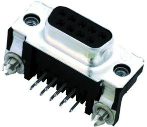 Conn D-Subminiature SKT 50 POS 2.76mm Solder RA Thru-Hole 50 Terminal 1 Port