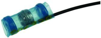 Cable Accessories Solder Sleeve Cross-Linked Polyvinylidene Fluoride Transparent Blue