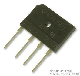 Diode Rectifier Bridge Single 600V 3.5A 4-Pin Case GSIB-5S Tube