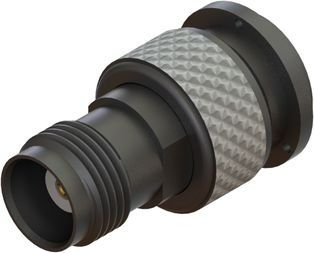 TNC Female  to Male Adapter, Lockwire Holes