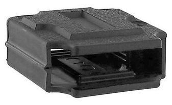 Connector Accessories Backshell/Cable Clamp Shell Size 4 Thermoplastic Black Individual