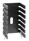 Heat Sink Passive TO-220 Thru-Hole 11.2°C/W Black Anodized