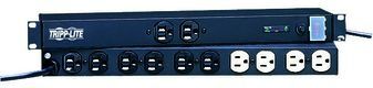 12-Outlet Surge Protector 120VAC Rack Mount