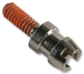 Connector Accessories Jack Socket Screw Steel Nickel Finish