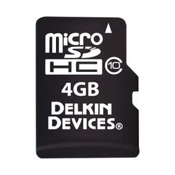 microSD, SD 2.0, SDHC, 4GB, SLC, Industrial Temp, SMART