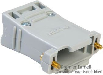 Connector Accessories Backshell and Cable Clamp Thermoplastic Gray Individual