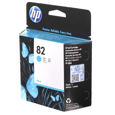 Картридж HP №82  C4911A  (69 мл.) синий
