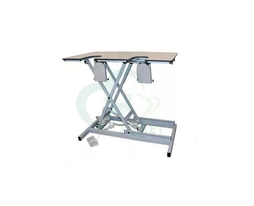 Стол для УЗИ с откидными дверцами VETBOT-75 столешница HPL   1320x720x(330-1090)h (каркас MUAR, пульт ножной), ТД ВЕТ