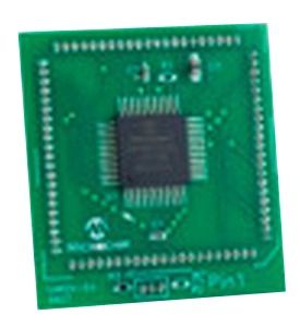 PIC18F45J10 44L TQFP PLUG-IN MODULE