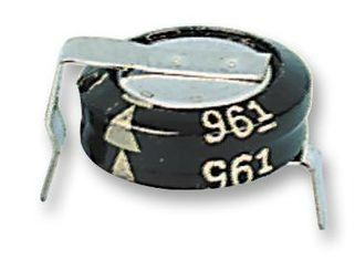 Cap 0.33F 5.5V -20% to 80% 1000 hr (11.5 X 10.5 X 6.5mm) Radial Stacked Coin 10mm 70°C Bulk