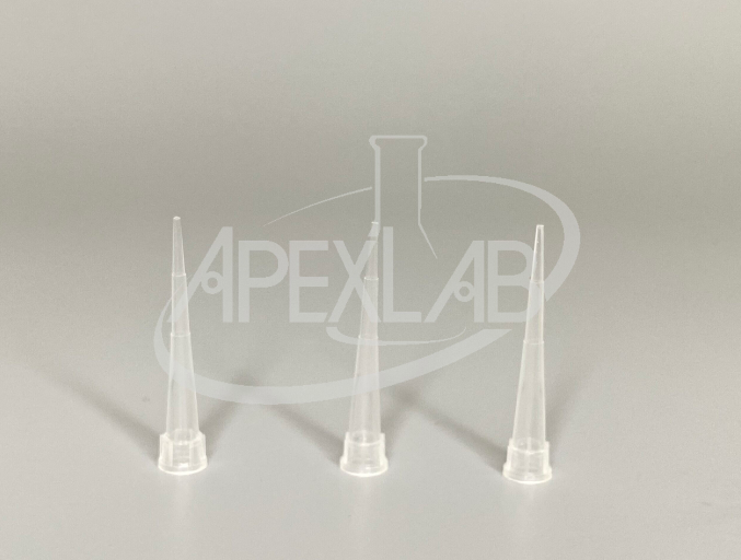 Наконечники 0,2-10 мкл универсальные, ПП, бесцветные (1000 шт/уп), ApexLab